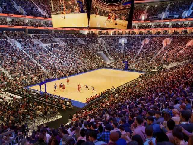 Xfinity Mobile Arena - Section Club Box 22 Seat View