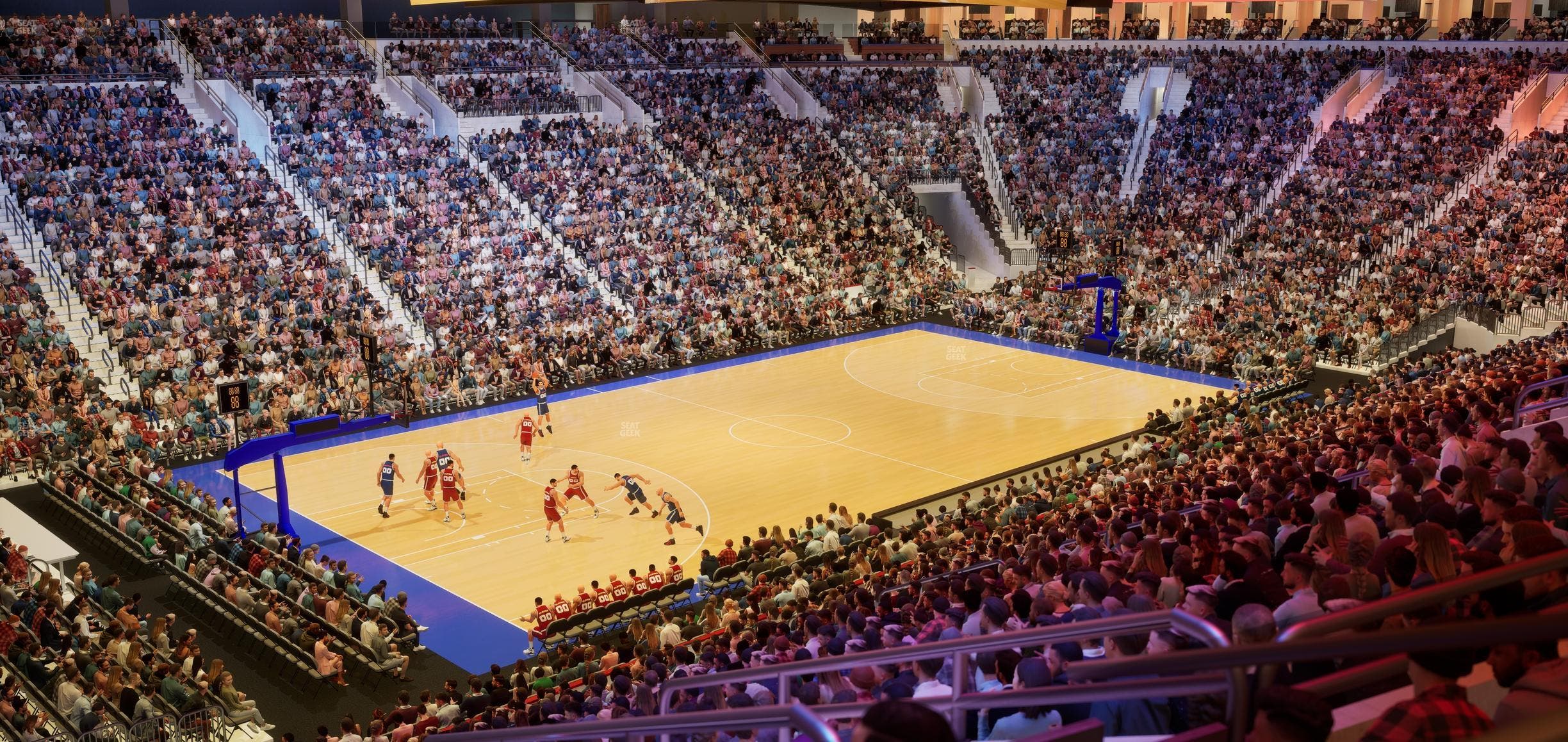 Xfinity Mobile Arena - Section Club Box 22 Seat View