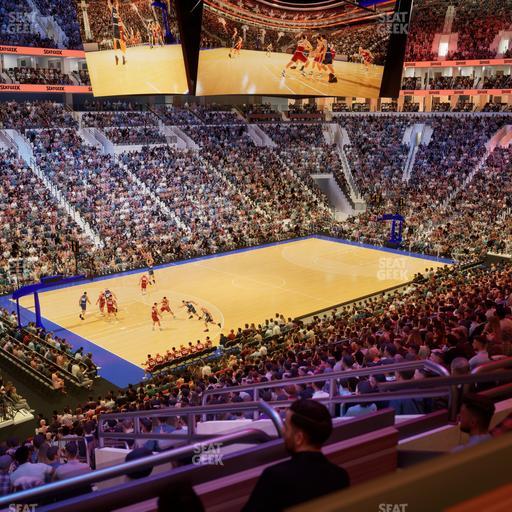 Xfinity Mobile Arena - Section Club Box 22 Seat View