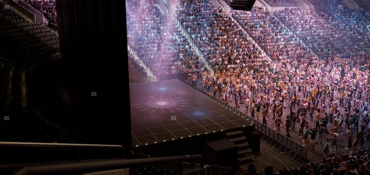Xfinity Mobile Arena - Section Club Box 22 Seat View