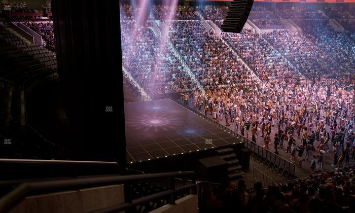 Xfinity Mobile Arena - Section Club Box 22 Seat View