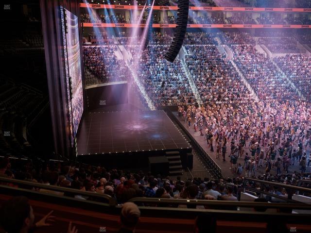 Xfinity Mobile Arena - Section Club Box 22 Seat View