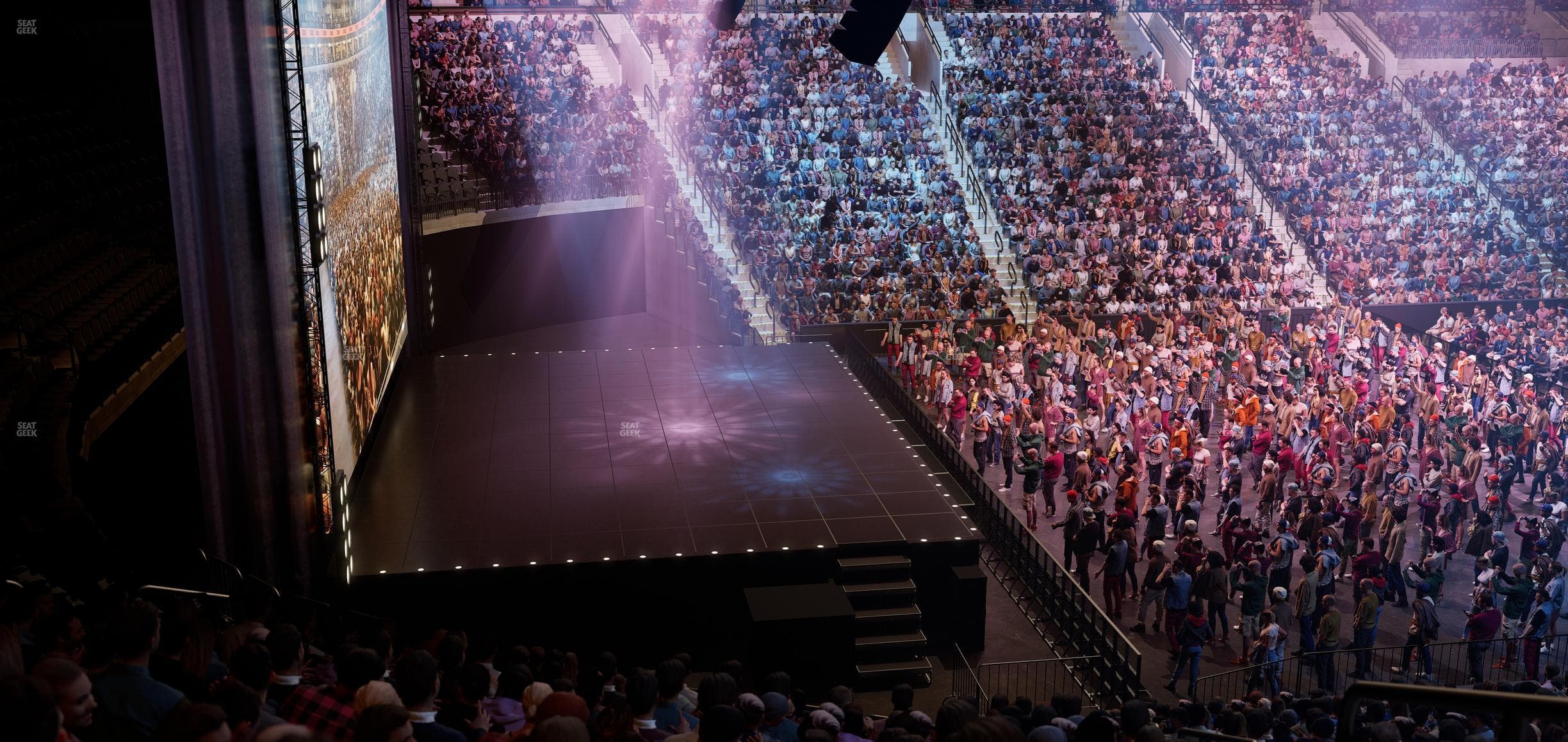 Xfinity Mobile Arena - Section Club Box 22 Seat View