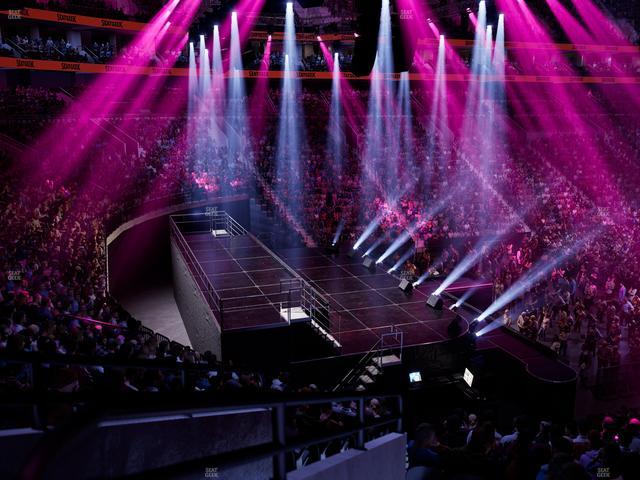 Xfinity Mobile Arena - Section Club Box 22 Seat View