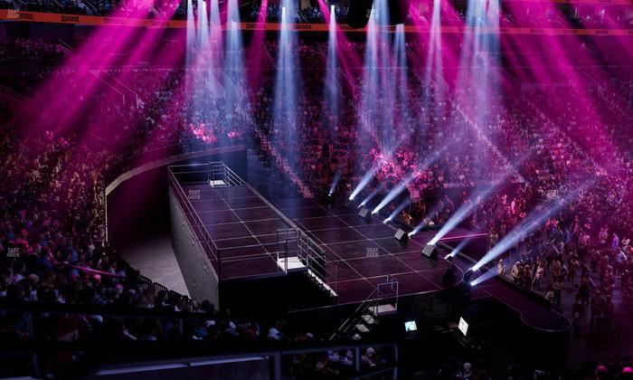 Xfinity Mobile Arena - Section Club Box 22 Seat View