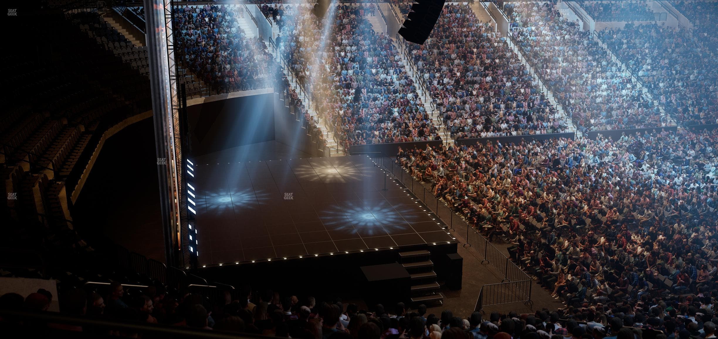 Xfinity Mobile Arena - Section Club Box 22 Seat View