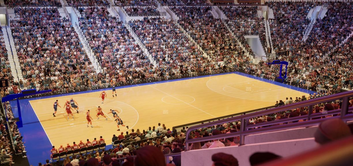 Xfinity Mobile Arena - Section Club Box 23 Seat View