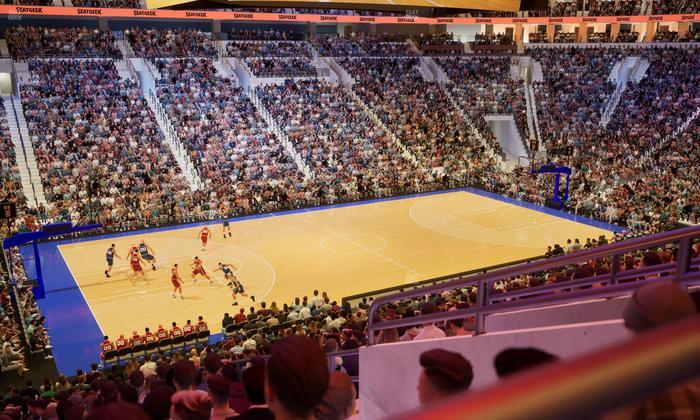 Xfinity Mobile Arena - Section Club Box 23 Seat View