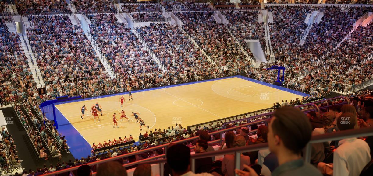 Xfinity Mobile Arena - Section Club Box 23 Seat View