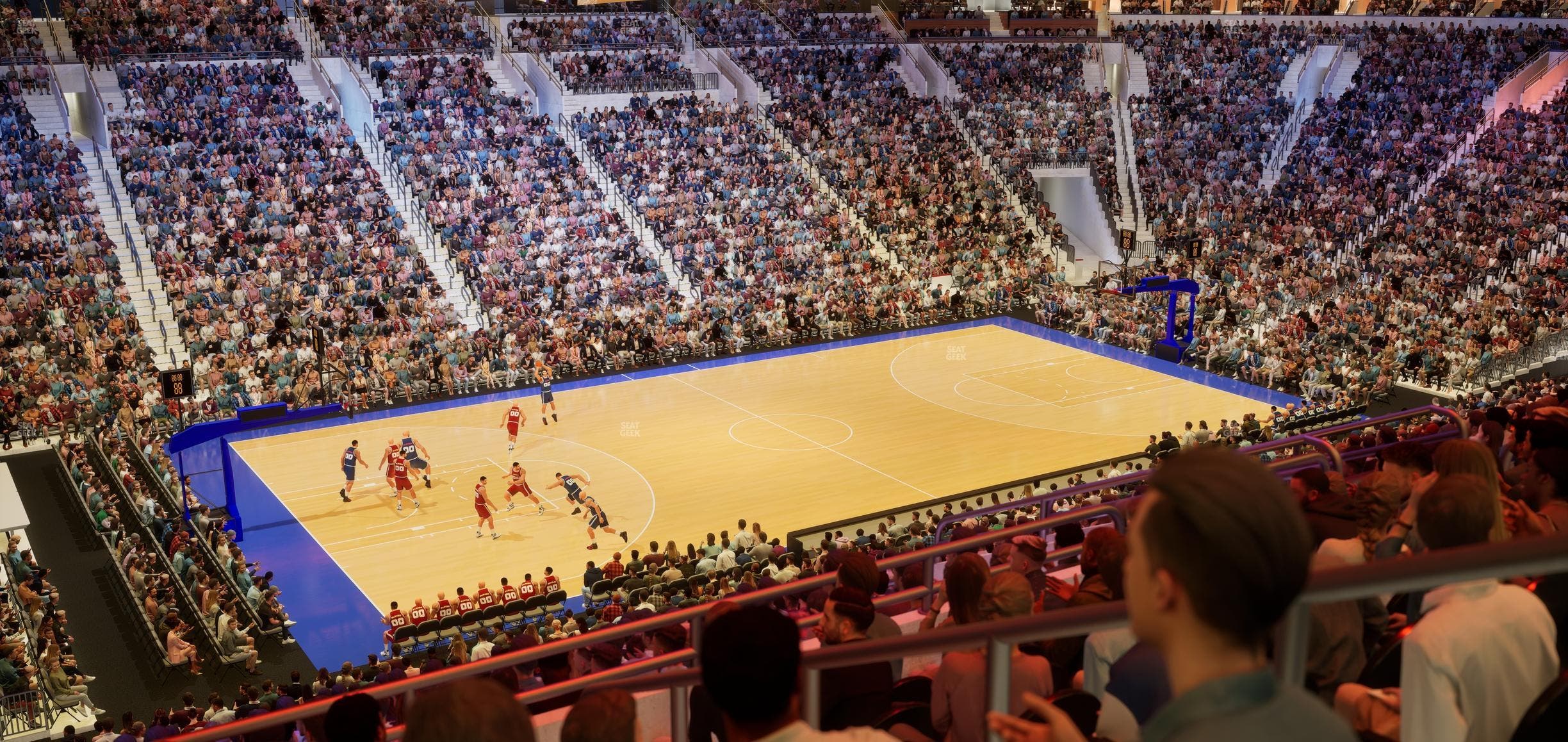 Xfinity Mobile Arena - Section Club Box 23 Seat View