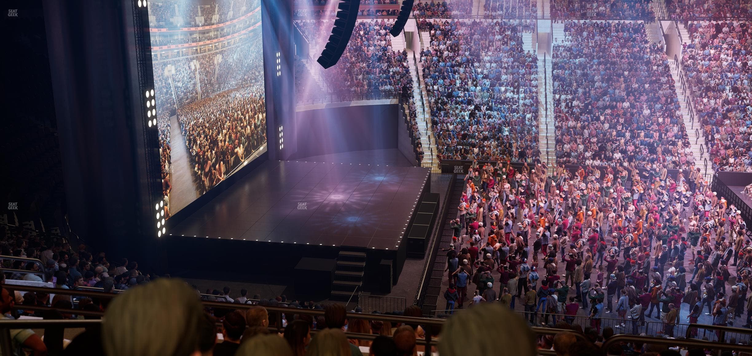 Xfinity Mobile Arena - Section Club Box 23 Seat View