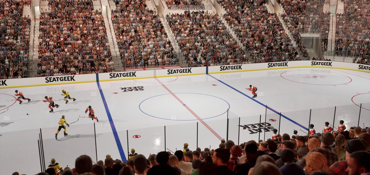 Xfinity Mobile Arena - Section Club Box 24 Seat View