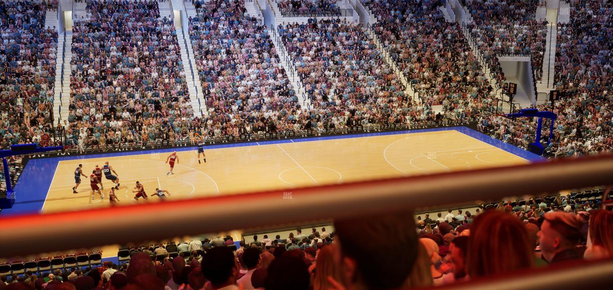 Xfinity Mobile Arena - Section Club Box 24 Seat View