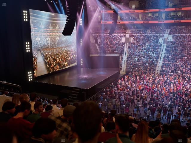 Xfinity Mobile Arena - Section Club Box 24 Seat View