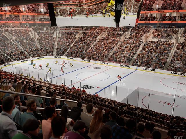 Xfinity Mobile Arena - Section Club Box 3 Seat View