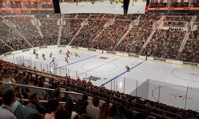 Xfinity Mobile Arena - Section Club Box 3 Seat View