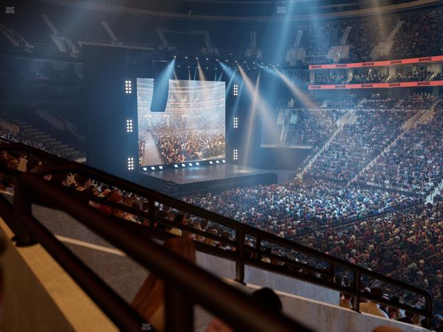 Xfinity Mobile Arena - Section Club Box 3 Seat View