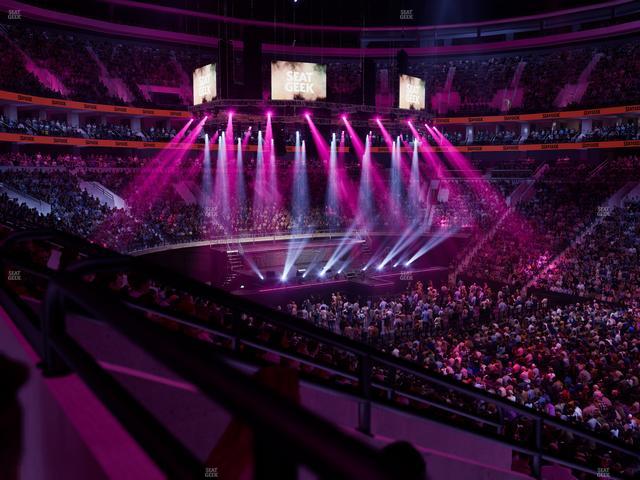 Xfinity Mobile Arena - Section Club Box 3 Seat View