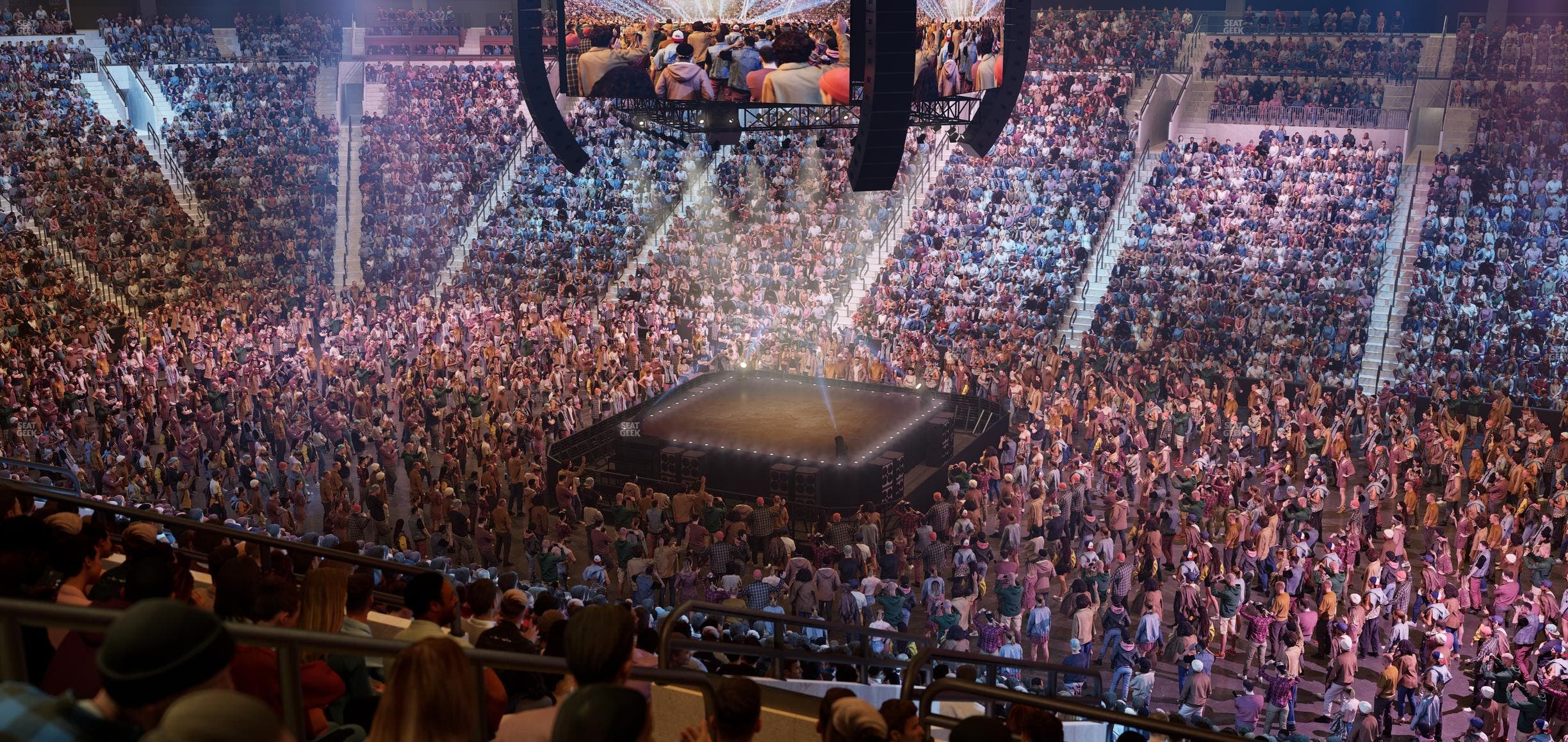 Xfinity Mobile Arena - Section Club Box 3 Seat View