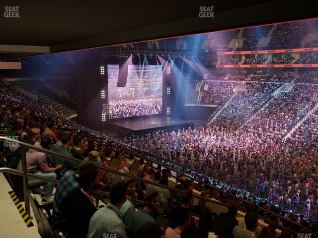 Xfinity Mobile Arena - Section Club Box 3 Seat View