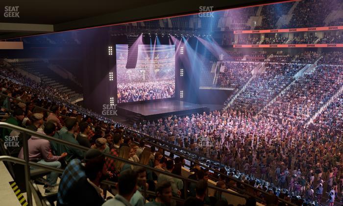 Xfinity Mobile Arena - Section Club Box 3 Seat View