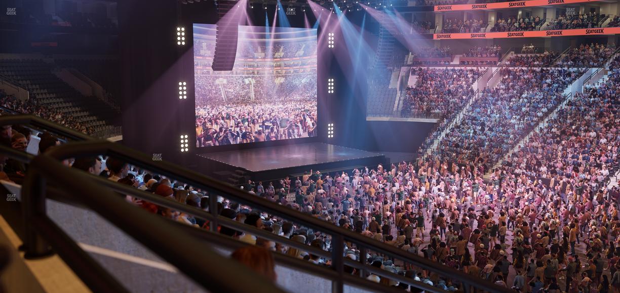 Xfinity Mobile Arena - Section Club Box 3 Seat View