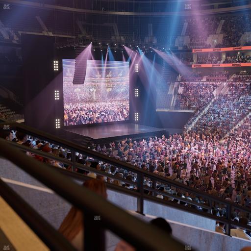 Xfinity Mobile Arena - Section Club Box 3 Seat View