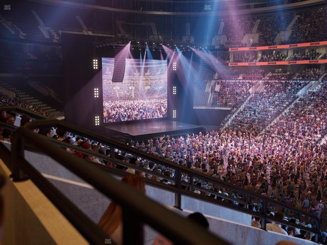 Xfinity Mobile Arena - Section Club Box 3 Seat View