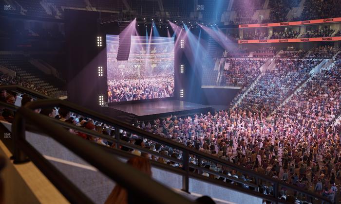 Xfinity Mobile Arena - Section Club Box 3 Seat View