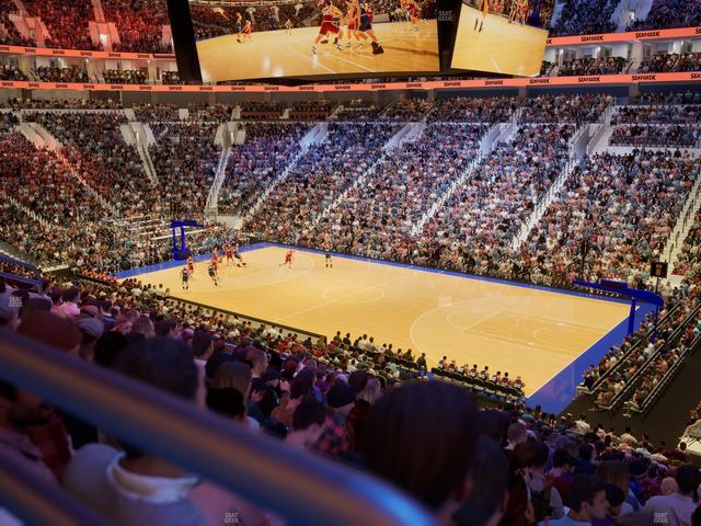 Xfinity Mobile Arena - Section Club Box 3 Seat View