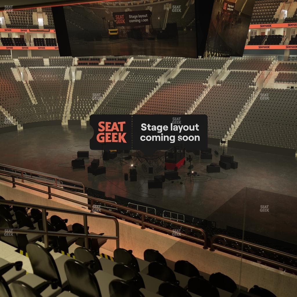 Xfinity Mobile Arena - Section Club Box 3 Seat View