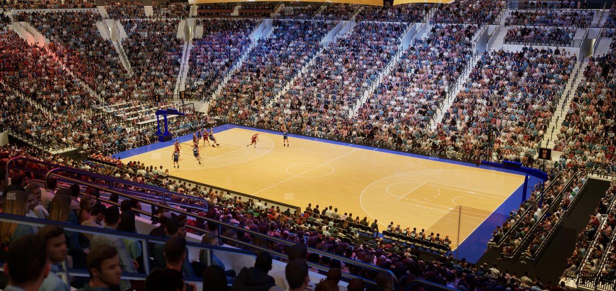 Xfinity Mobile Arena - Section Club Box 3 Seat View