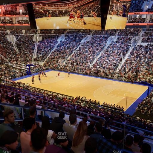 Xfinity Mobile Arena - Section Club Box 3 Seat View