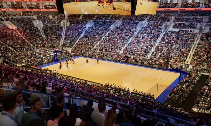 Xfinity Mobile Arena - Section Club Box 3 Seat View