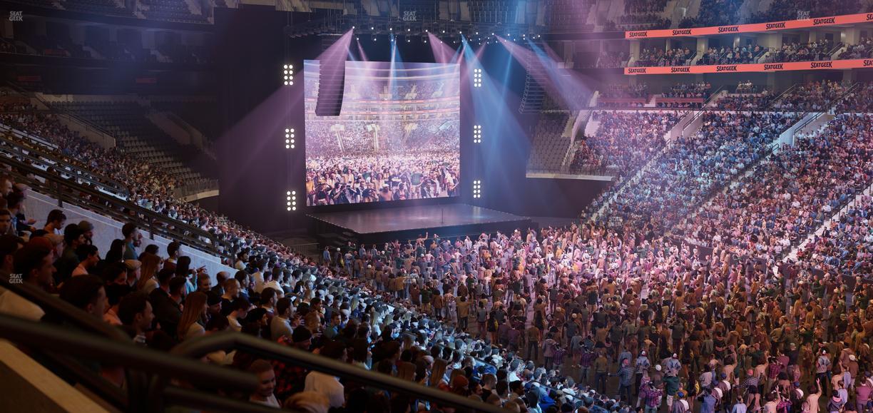 Xfinity Mobile Arena - Section Club Box 4 Seat View