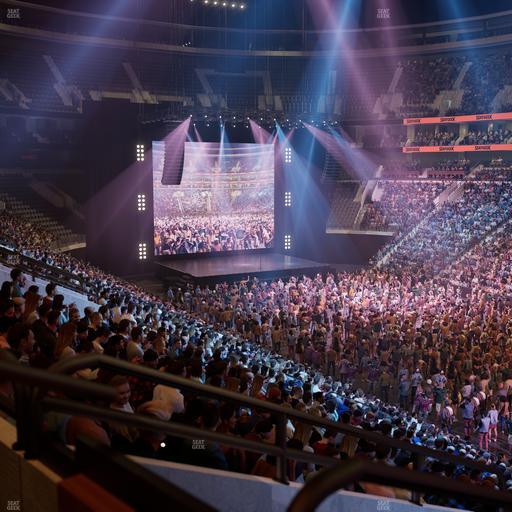 Xfinity Mobile Arena - Section Club Box 4 Seat View