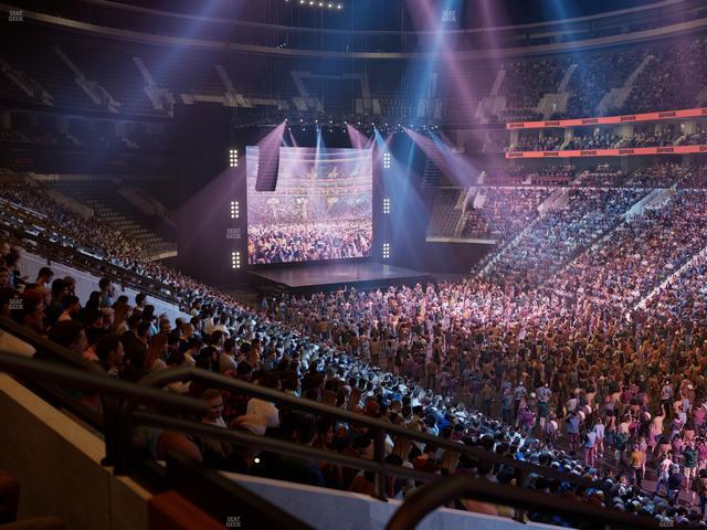 Xfinity Mobile Arena - Section Club Box 4 Seat View
