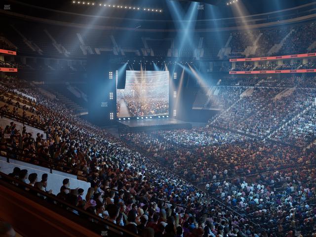 Xfinity Mobile Arena - Section Club Box 4 Seat View