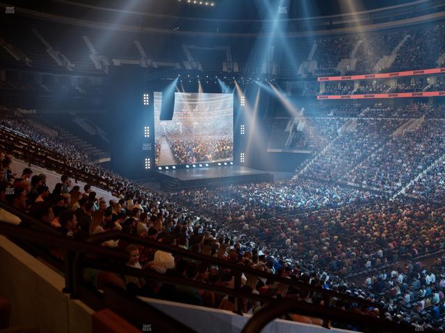 Xfinity Mobile Arena - Section Club Box 4 Seat View