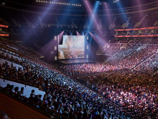 Xfinity Mobile Arena - Section Club Box 4 Seat View