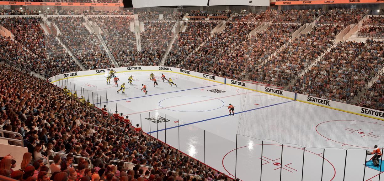 Xfinity Mobile Arena - Section Club Box 4 Seat View