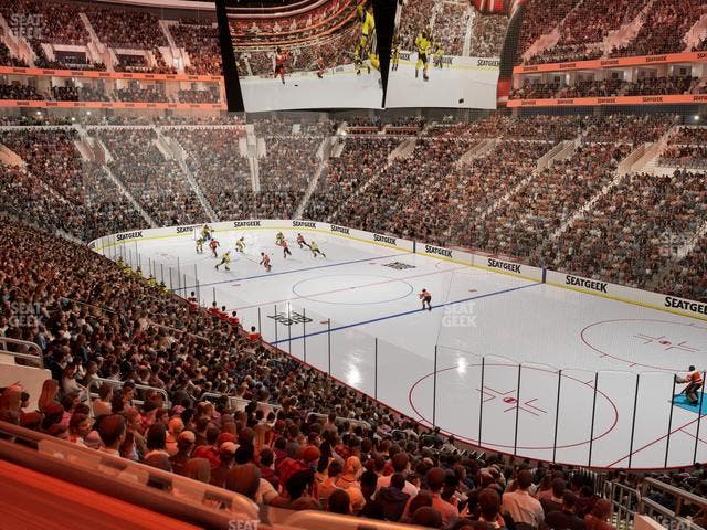 Xfinity Mobile Arena - Section Club Box 4 Seat View