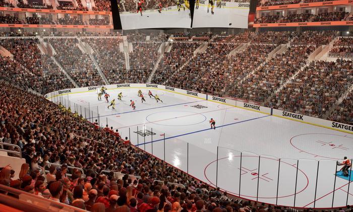 Xfinity Mobile Arena - Section Club Box 4 Seat View