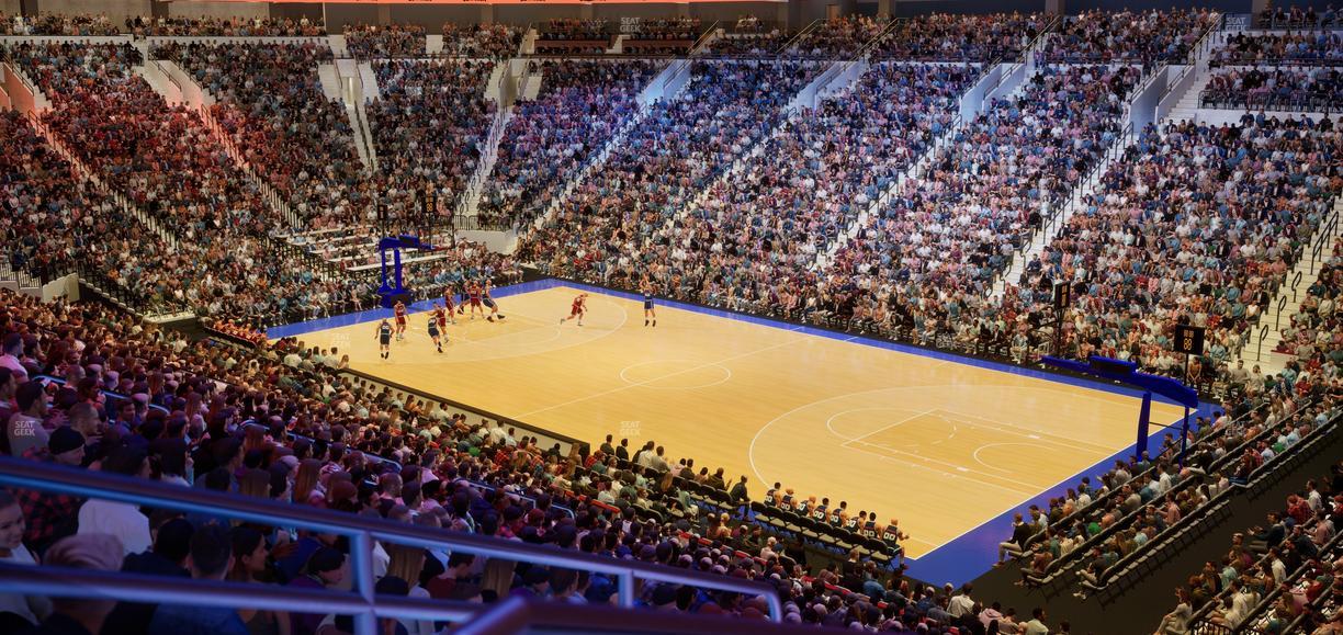 Xfinity Mobile Arena - Section Club Box 4 Seat View