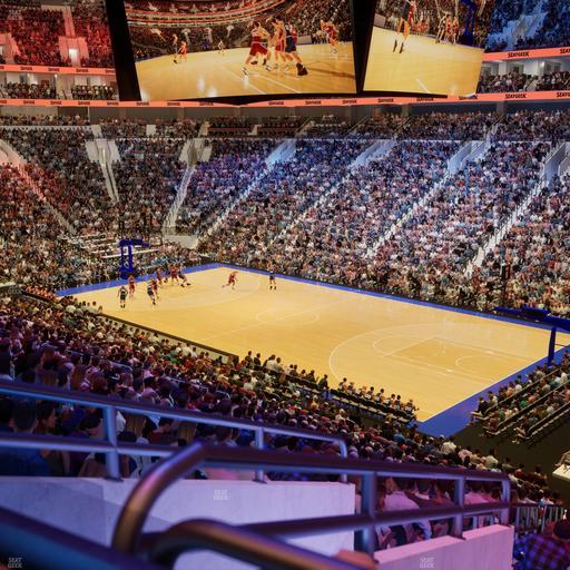 Xfinity Mobile Arena - Section Club Box 4 Seat View