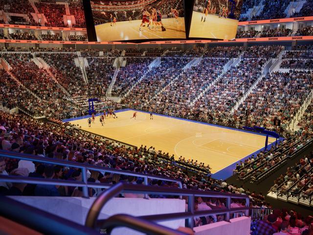 Xfinity Mobile Arena - Section Club Box 4 Seat View