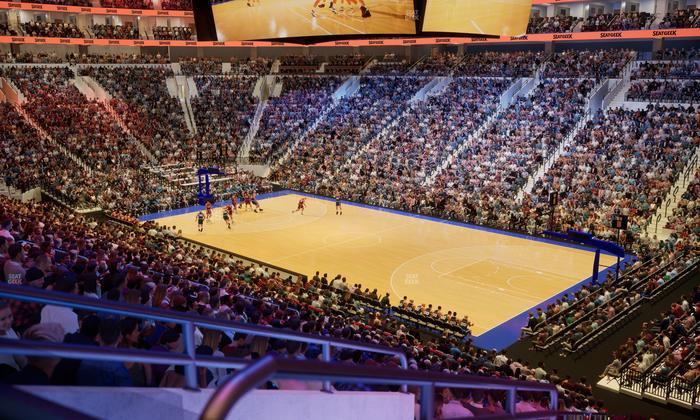 Xfinity Mobile Arena - Section Club Box 4 Seat View