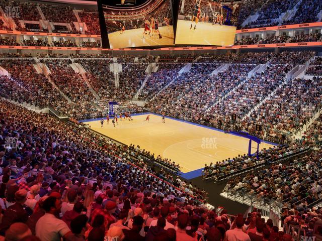 Xfinity Mobile Arena - Section Club Box 4 Seat View