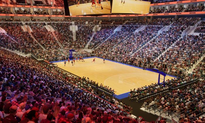 Xfinity Mobile Arena - Section Club Box 4 Seat View