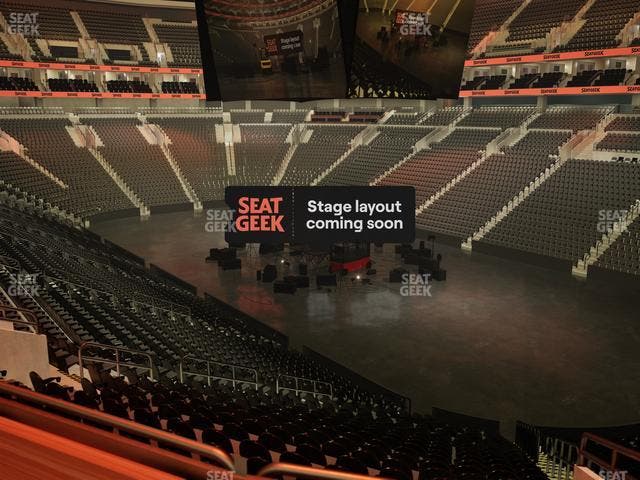 Xfinity Mobile Arena - Section Club Box 4 Seat View